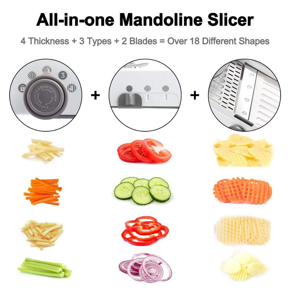 Adjustable Vegetable Stainless Steel Slicer-Maas