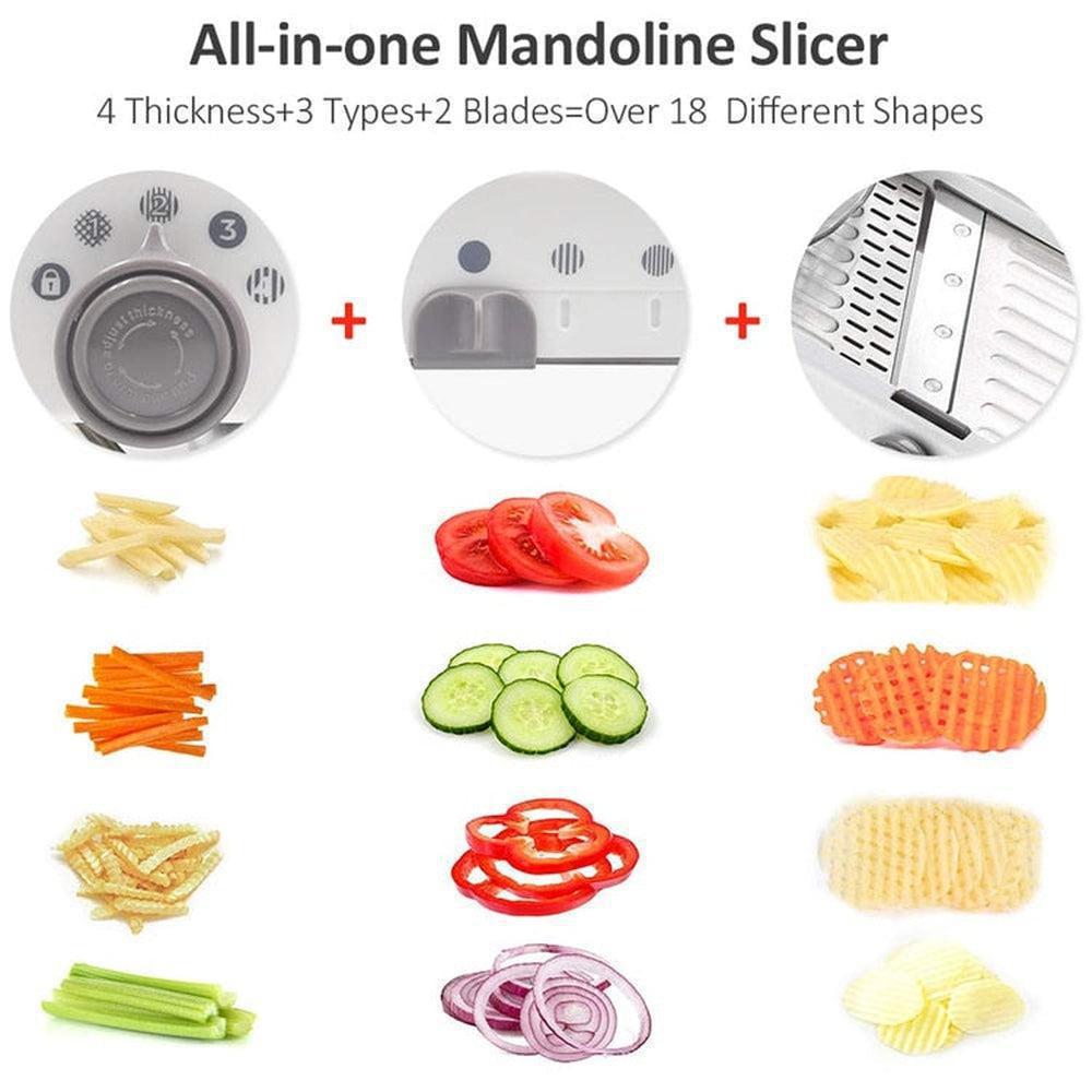 Adjustable Vegetable Stainless Steel Slicer-Maas