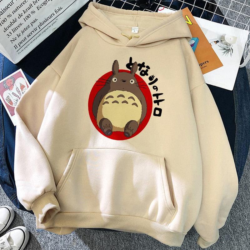 Anime Funny Cartoon Hoodie Women Spirited Away-Maas