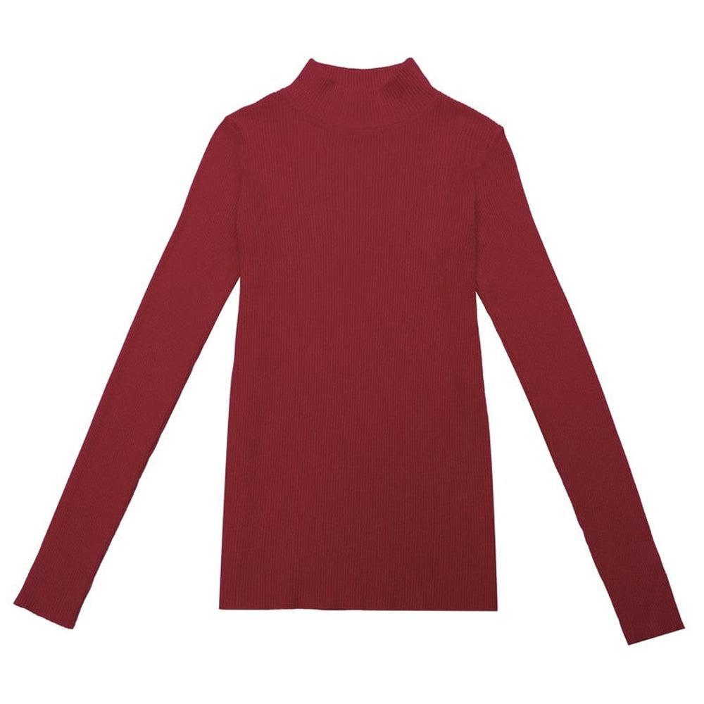 Autumn Winter Top Pullovers Sweaters Long Sleeve-Maas