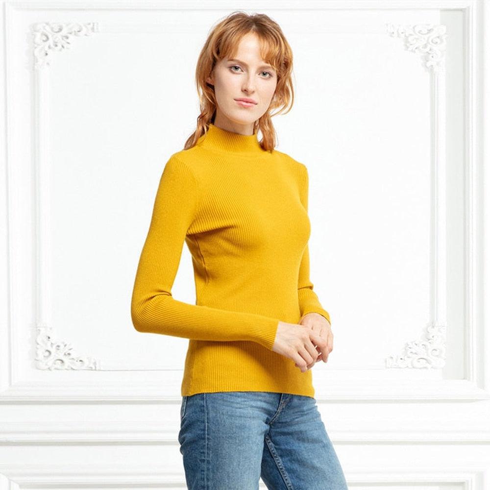 Autumn Winter Top Pullovers Sweaters Long Sleeve-Maas