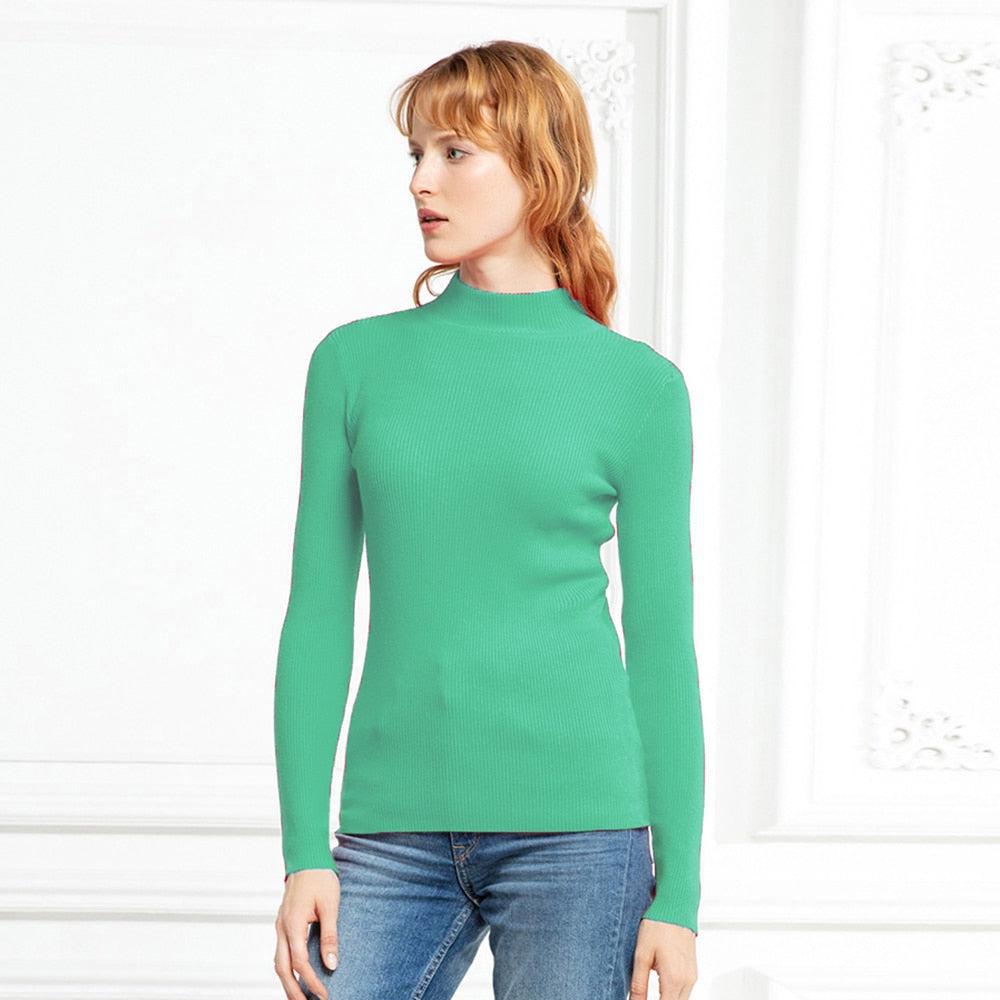 Autumn Winter Top Pullovers Sweaters Long Sleeve-Maas