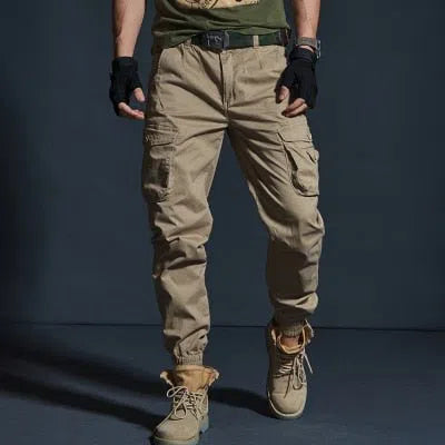 Casual Pants Men's Military Tactical Joggers Cargo Multi-Pocket-Maas