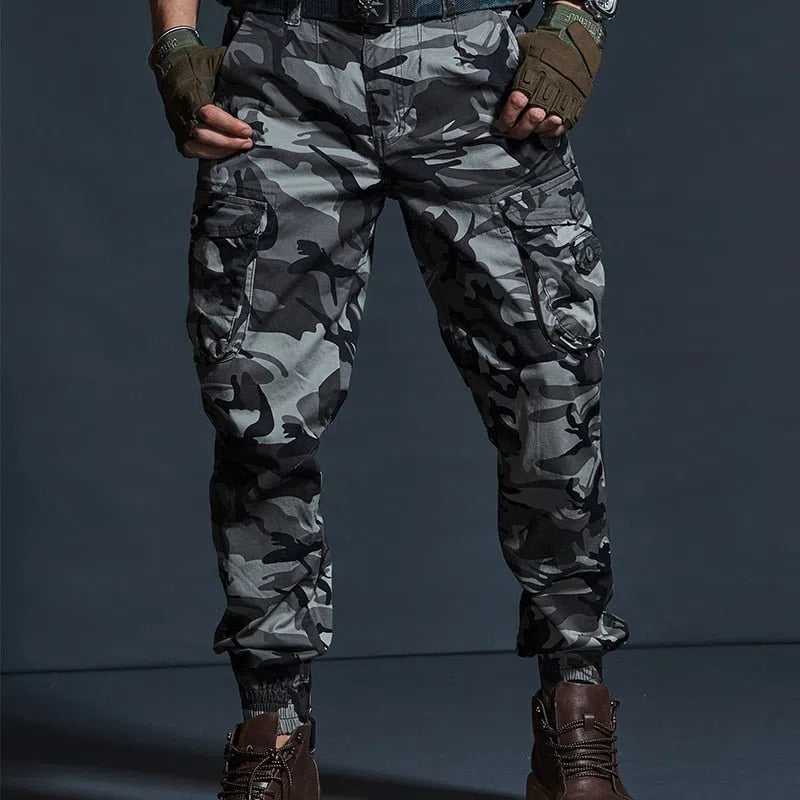 Casual Pants Men's Military Tactical Joggers Cargo Multi-Pocket-Maas