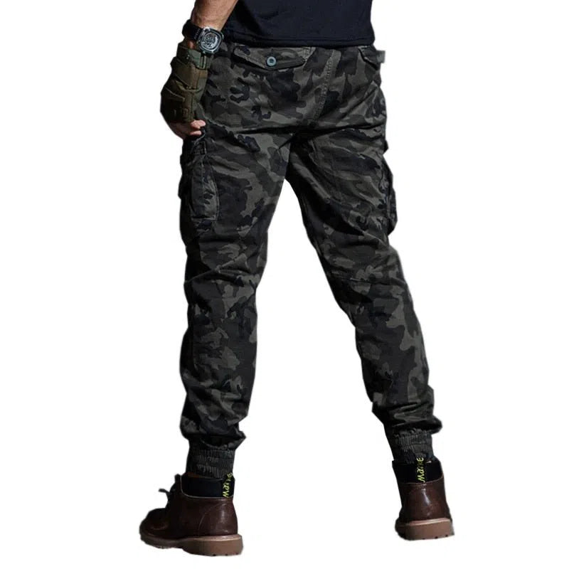 Casual Pants Men's Military Tactical Joggers Cargo Multi-Pocket-Maas