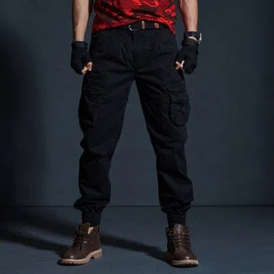 Casual Pants Men's Military Tactical Joggers Cargo Multi-Pocket-Maas