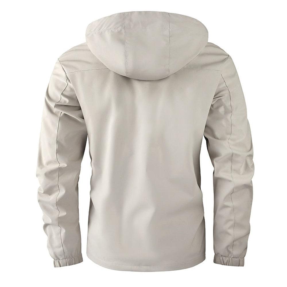 Casual Windbreaker Jackets Hooded-Maas