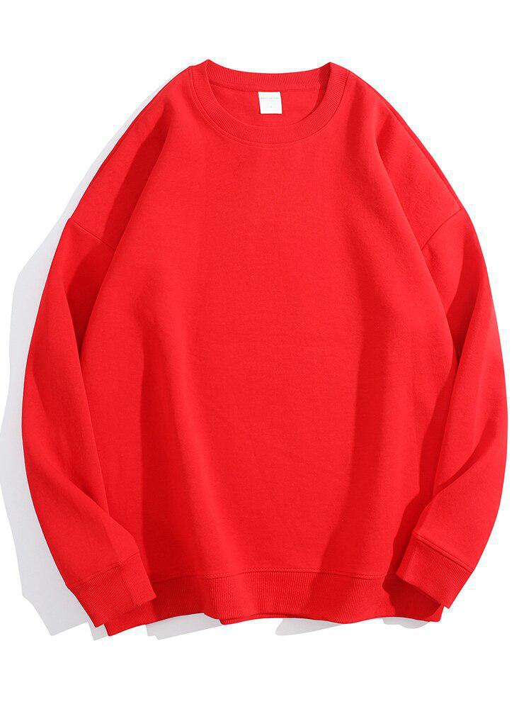 Cotton Oversized Sweatshirt Women Loose Streetwear Pullover-Maas