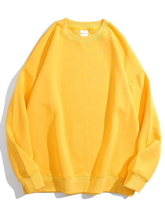 Cotton Oversized Sweatshirt Women Loose Streetwear Pullover-Maas