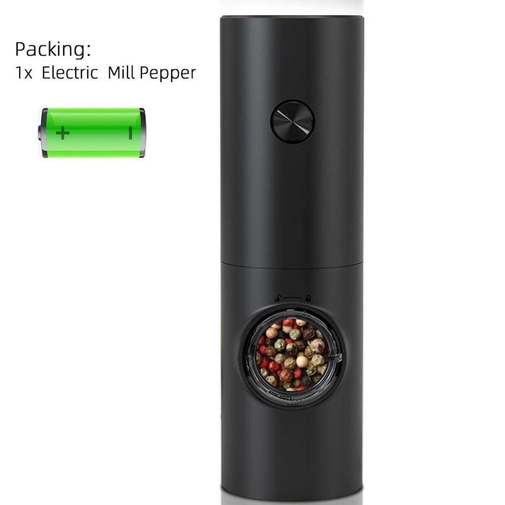 Electric Pepper And Salt Grinder With LED Light-Maas