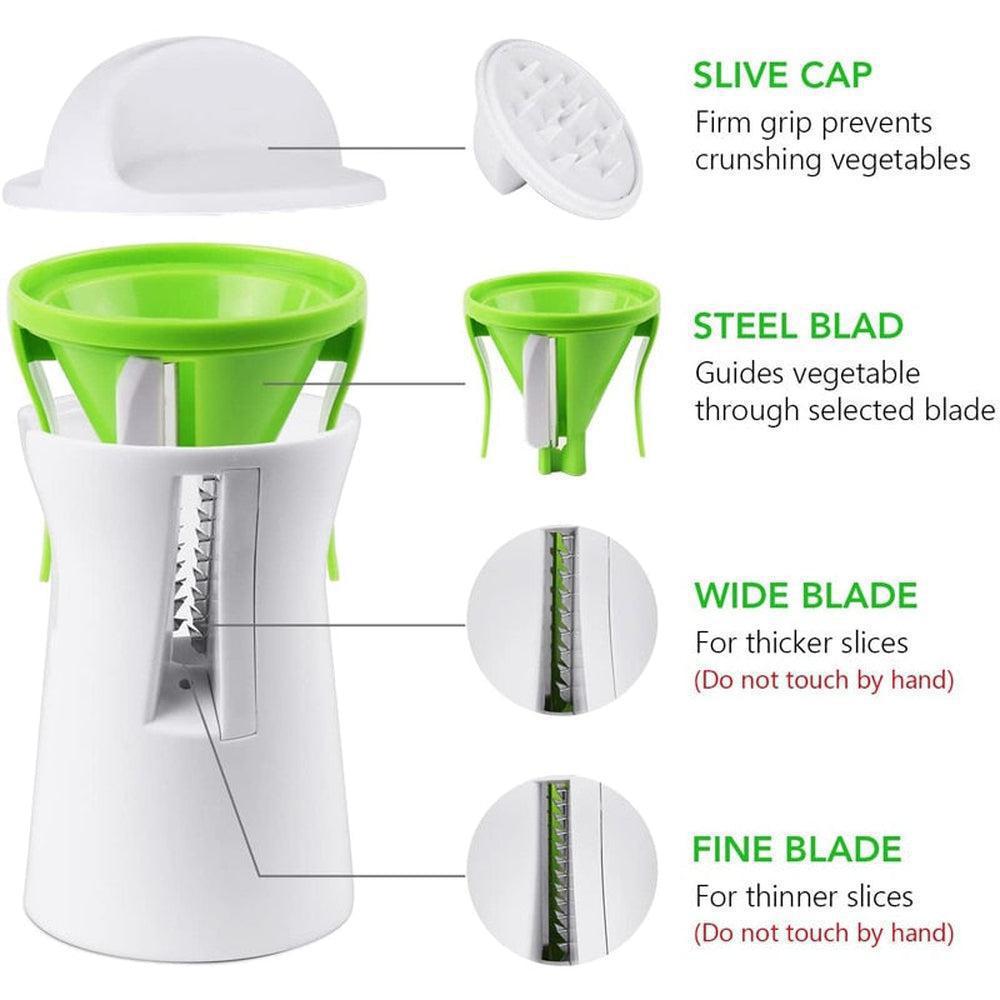 Heavy Duty Spiralizer Vegetable Slicer-Maas