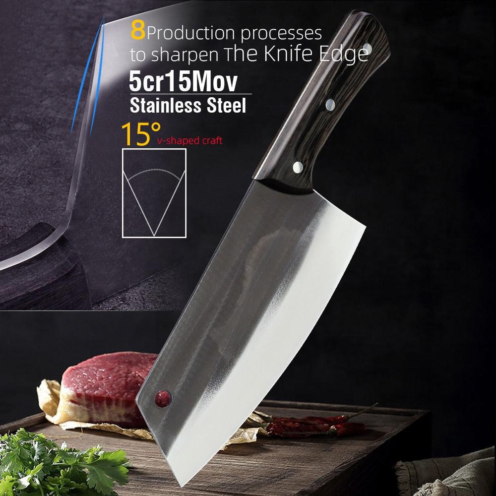 Kitchen Knife Cleaver Chef Knife Stainless Steel-Maas