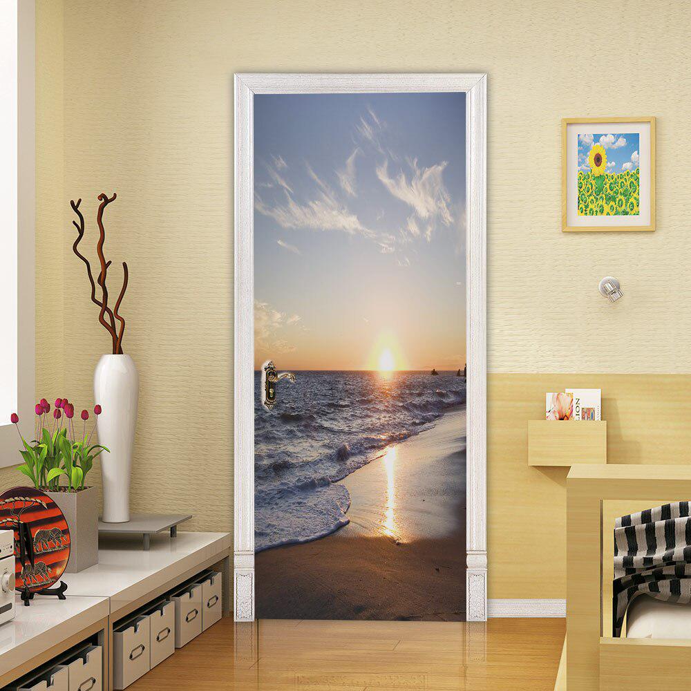 Landscape Door Stickers Removable-Maas