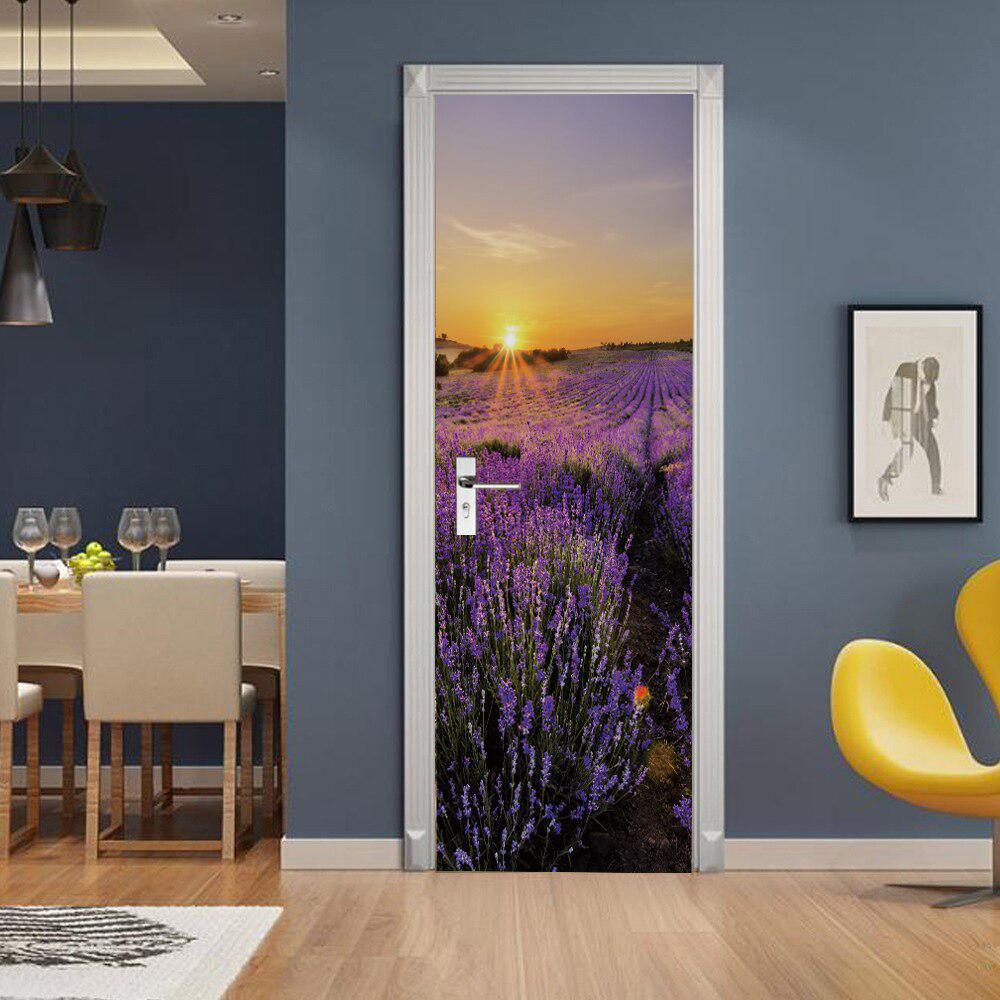 Landscape Door Stickers Removable-Maas