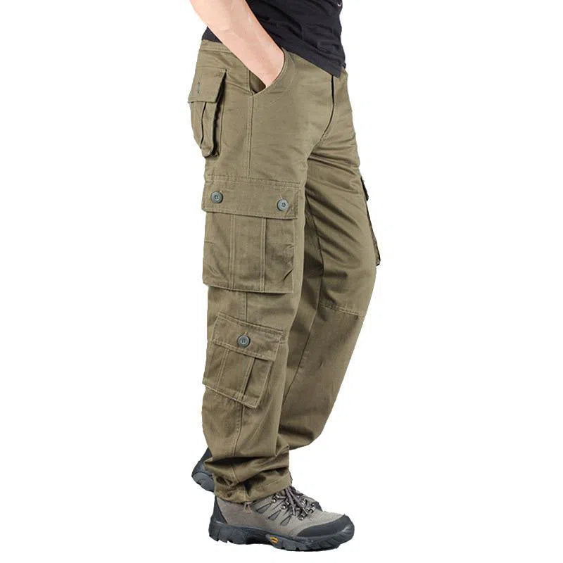 Men's Cargo Pants Military Pants Casual Cotton Tactical Pants-Maas