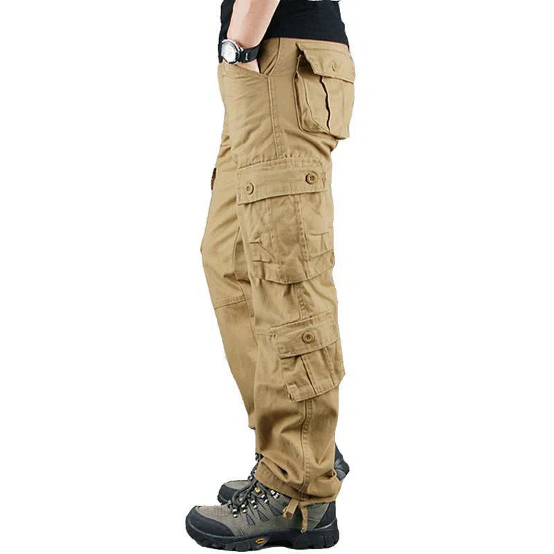 Men's Cargo Pants Military Pants Casual Cotton Tactical Pants-Maas