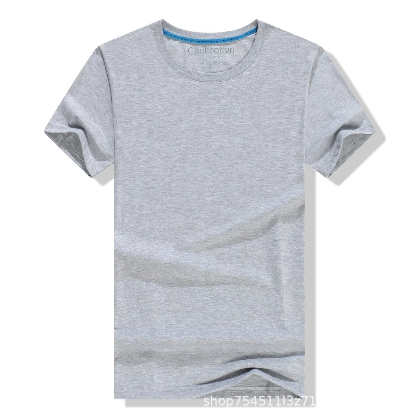 Men's Cotton 100% T-shirt Short Sleeves-Maas