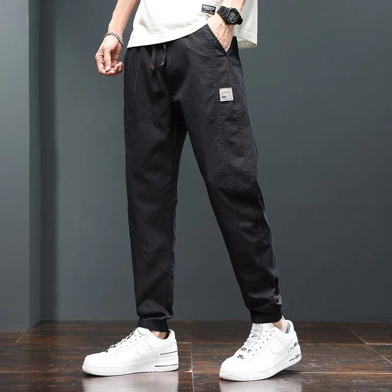 Men's Cotton Casual Pants Jogger Sweatpants Trousers-Maas