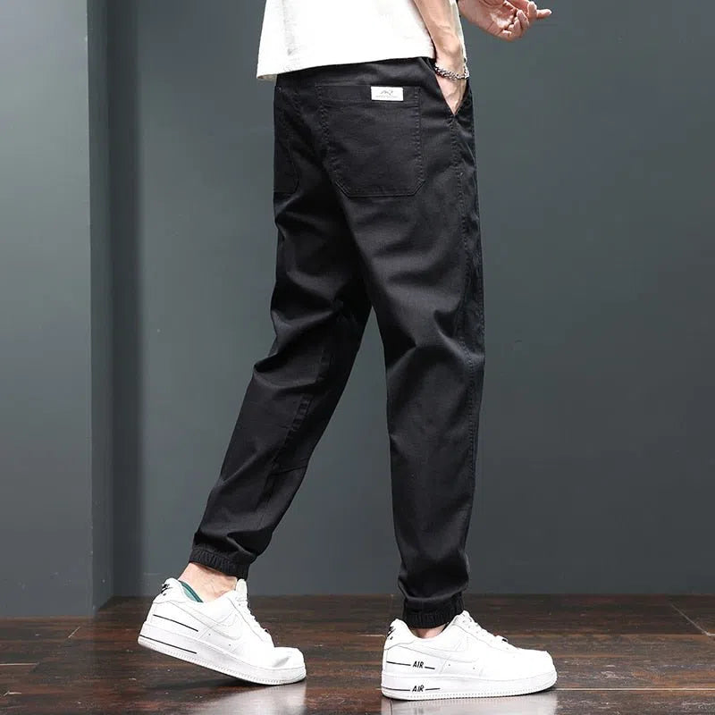 Men's Cotton Casual Pants Jogger Sweatpants Trousers-Maas