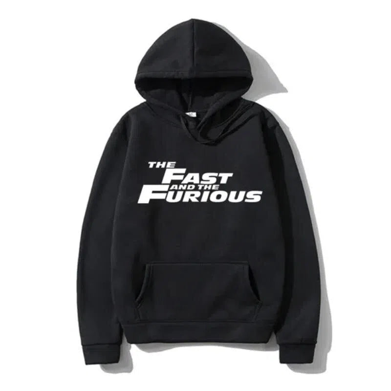 Men's Hoodie Casual Long Sleeves the Fast and Furious Printed-Maas