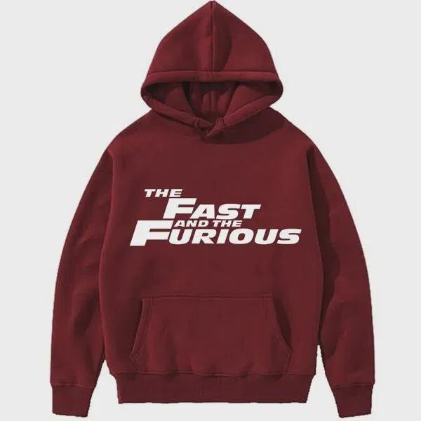 Men's Hoodie Casual Long Sleeves the Fast and Furious Printed-Maas