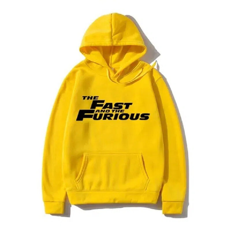 Men's Hoodie Casual Long Sleeves the Fast and Furious Printed-Maas