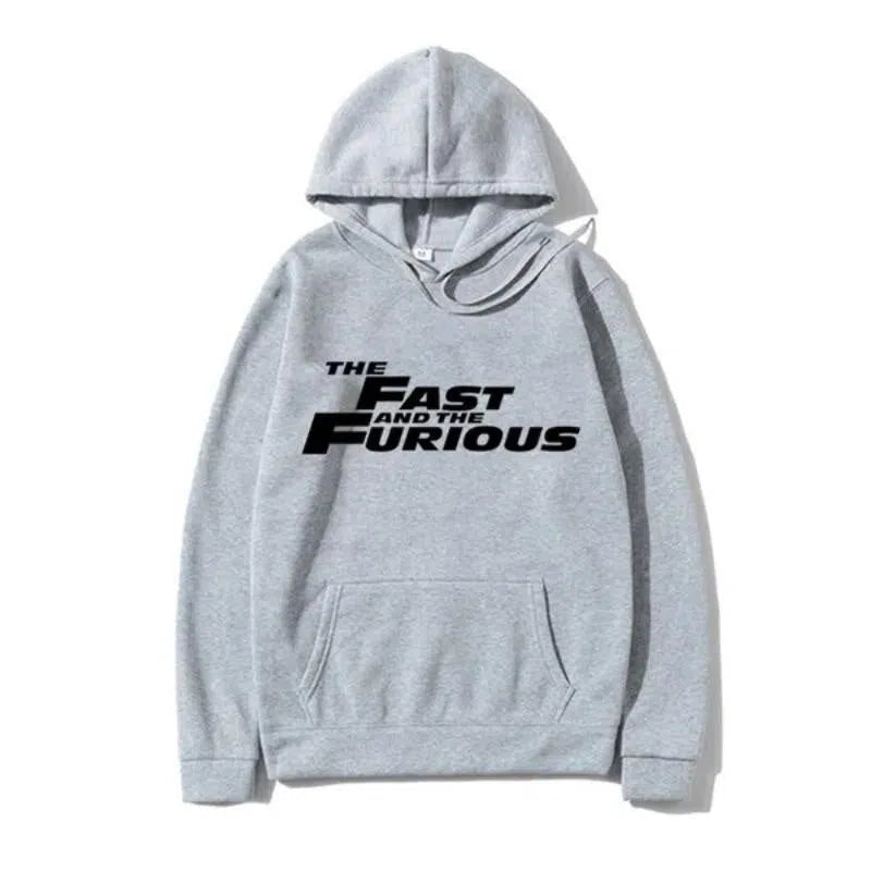 Men's Hoodie Casual Long Sleeves the Fast and Furious Printed-Maas