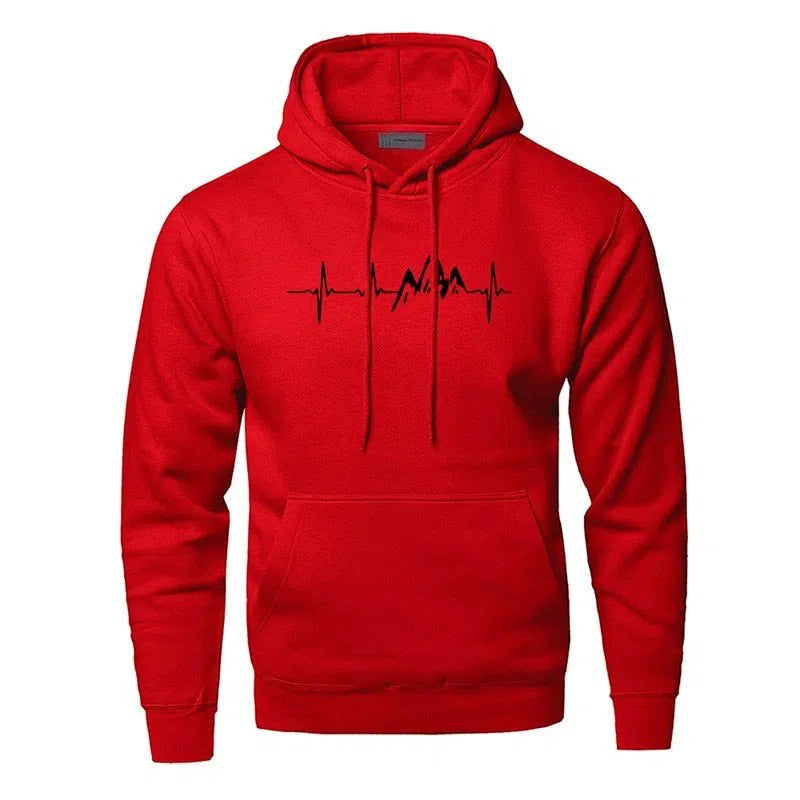 Men's Hoodie Fleece Sweatshirt Casual Pullovers-Maas