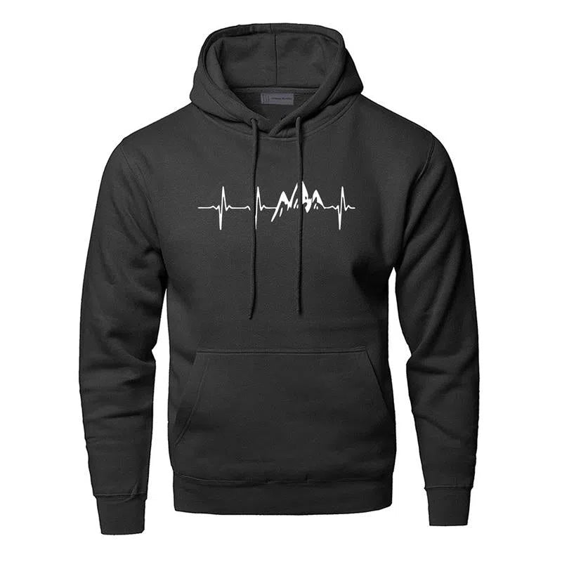 Men's Hoodie Fleece Sweatshirt Casual Pullovers-Maas