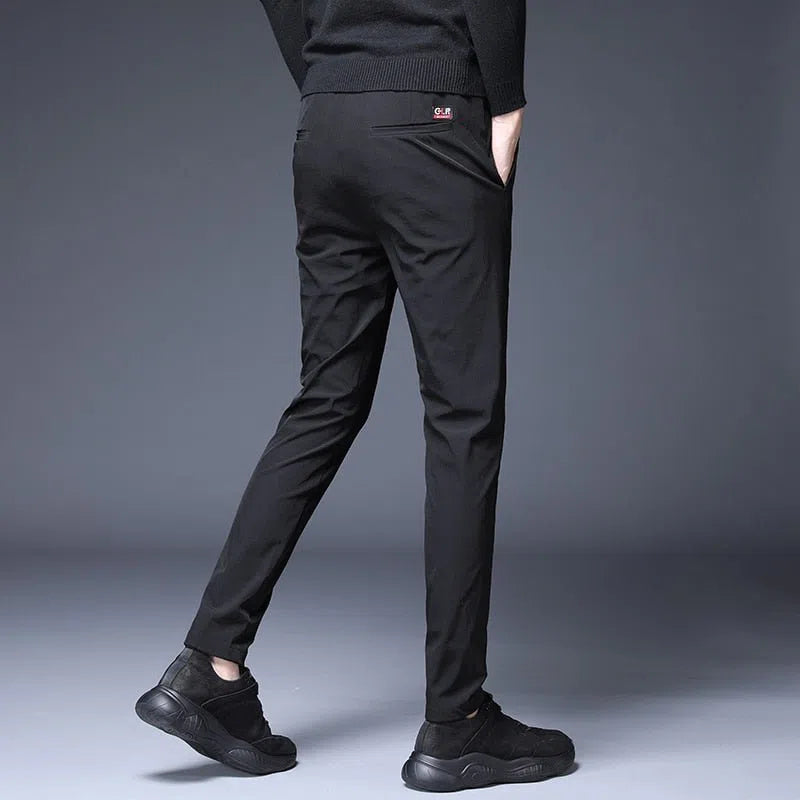 Men's Jogging Sweatpants Elastic Casual Trousers-Maas