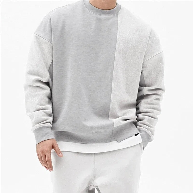 Men's O-Neck Hip Hop Hoodie Sweatshirt Casual-Maas