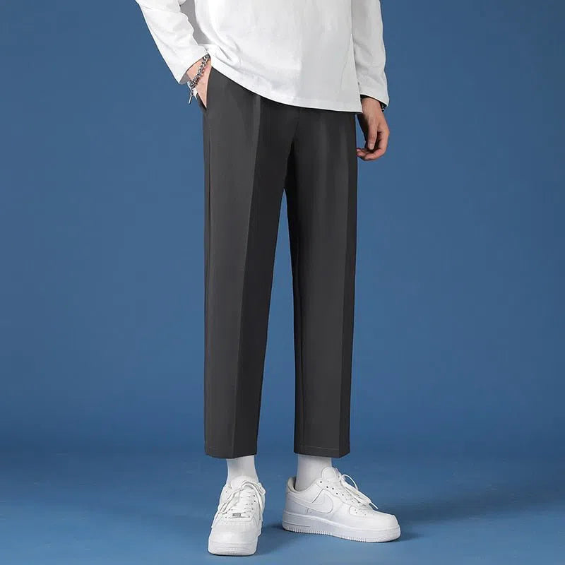 Men's Pants Classic Oversize Breathable Casual Trousers-Maas