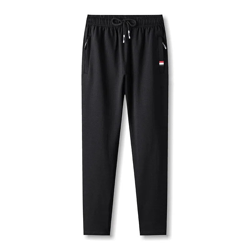 Men's Stretch Cotton Sweatpants Trousers Oversize Joggers-Maas