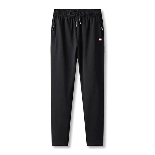 Men's Stretch Cotton Sweatpants Trousers Oversize Joggers-Maas