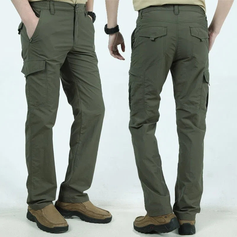 Men's Summer Lightweight Tactical Pants Army Military-Maas