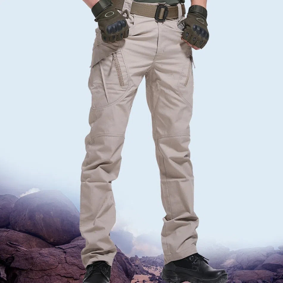 Men's Tactical Pants Multiple Pocket Military Trousers-Maas