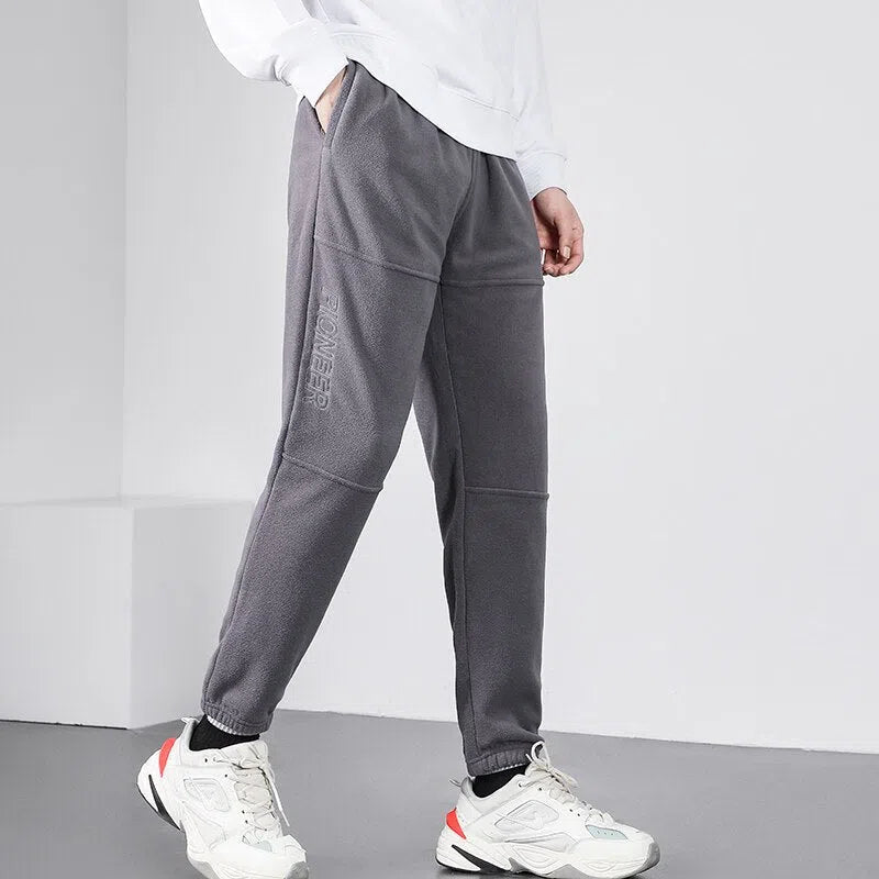 Men's Winter Thick Fleece Sweatpants-Maas