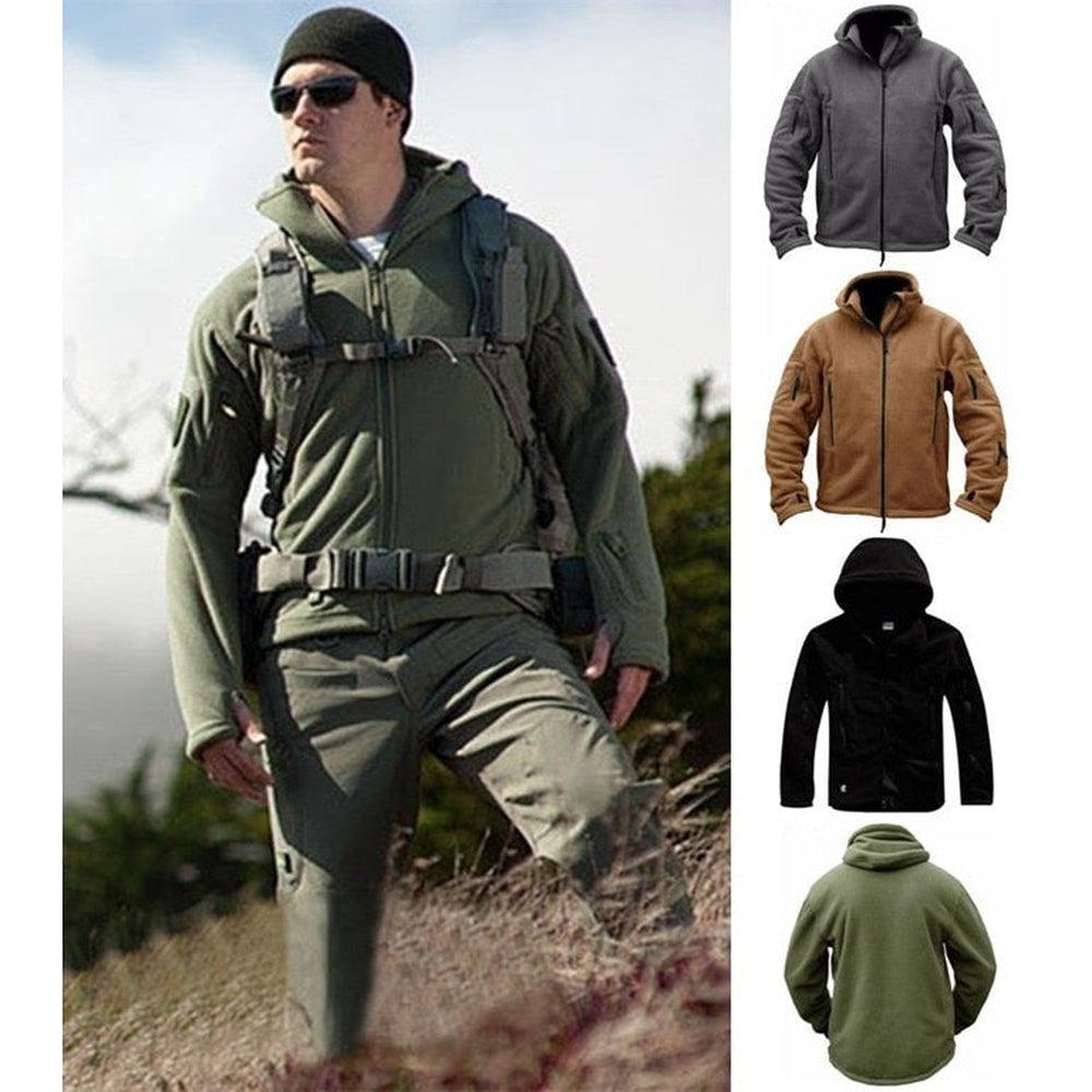 Military Tactical Jacket Winter Thermal Fleece-Maas