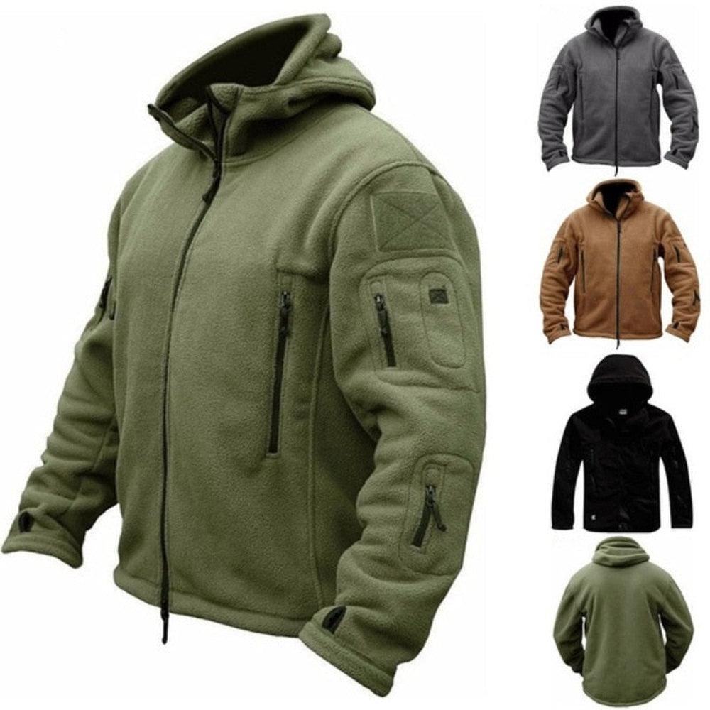 Military Tactical Jacket Winter Thermal Fleece-Maas