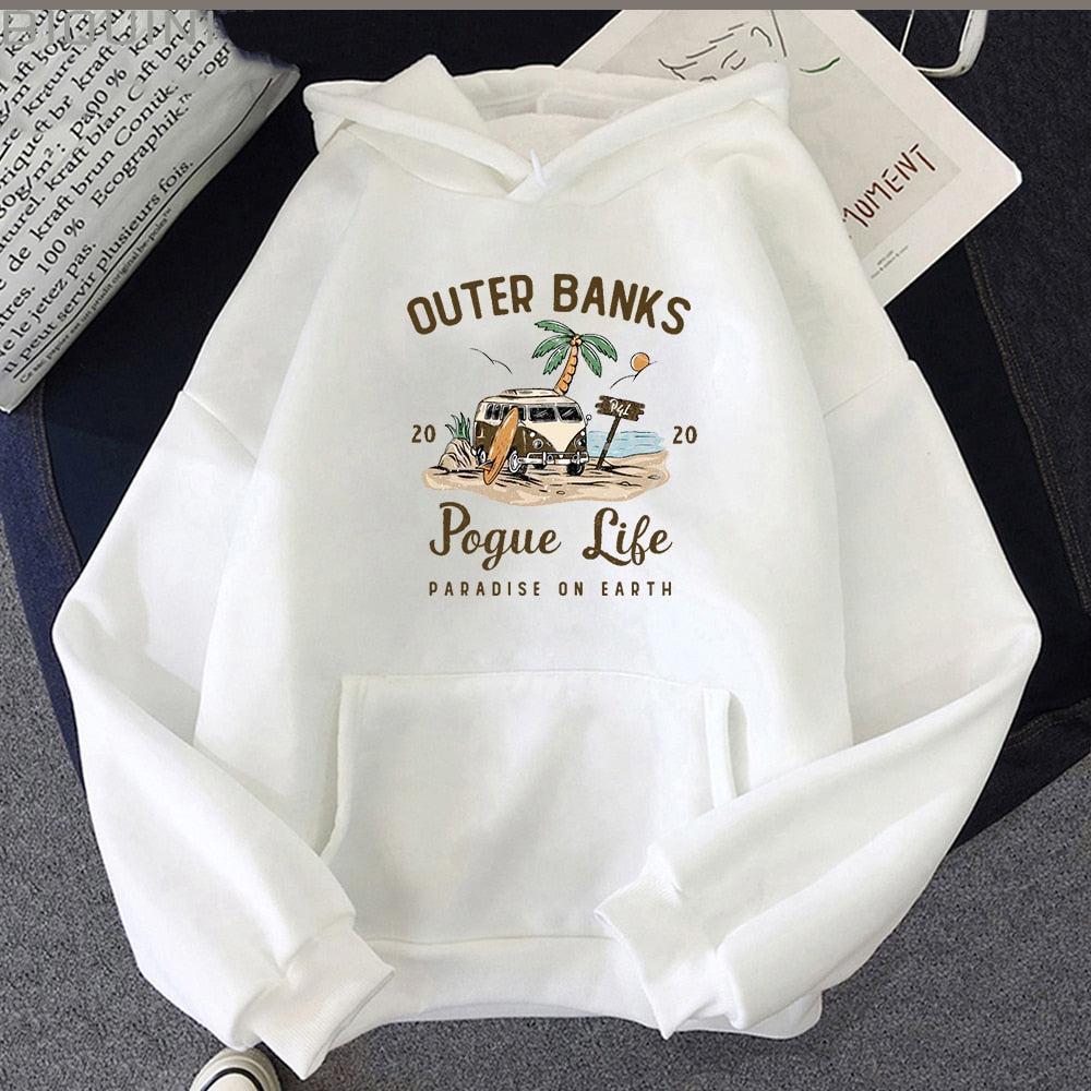 Outer Banks Pogue Life Graphic Hoodie Women-Maas