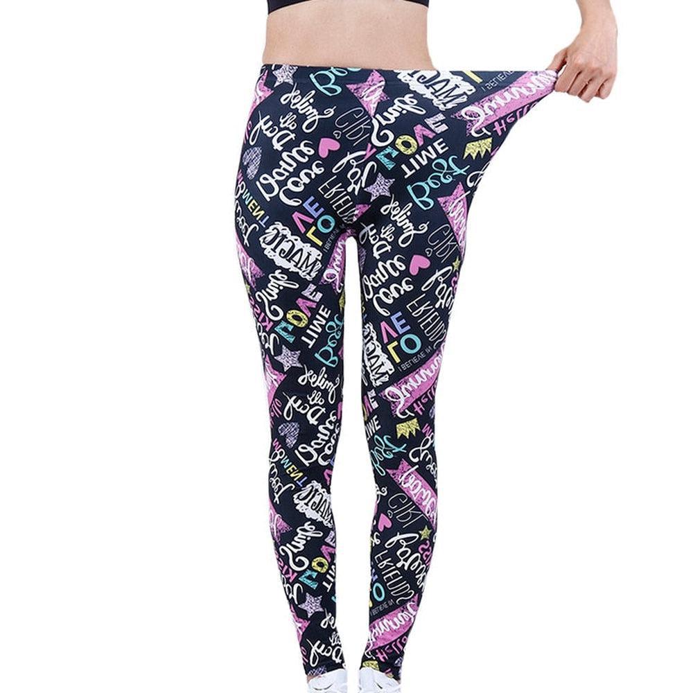 Patterned Leggings For Women-Maas