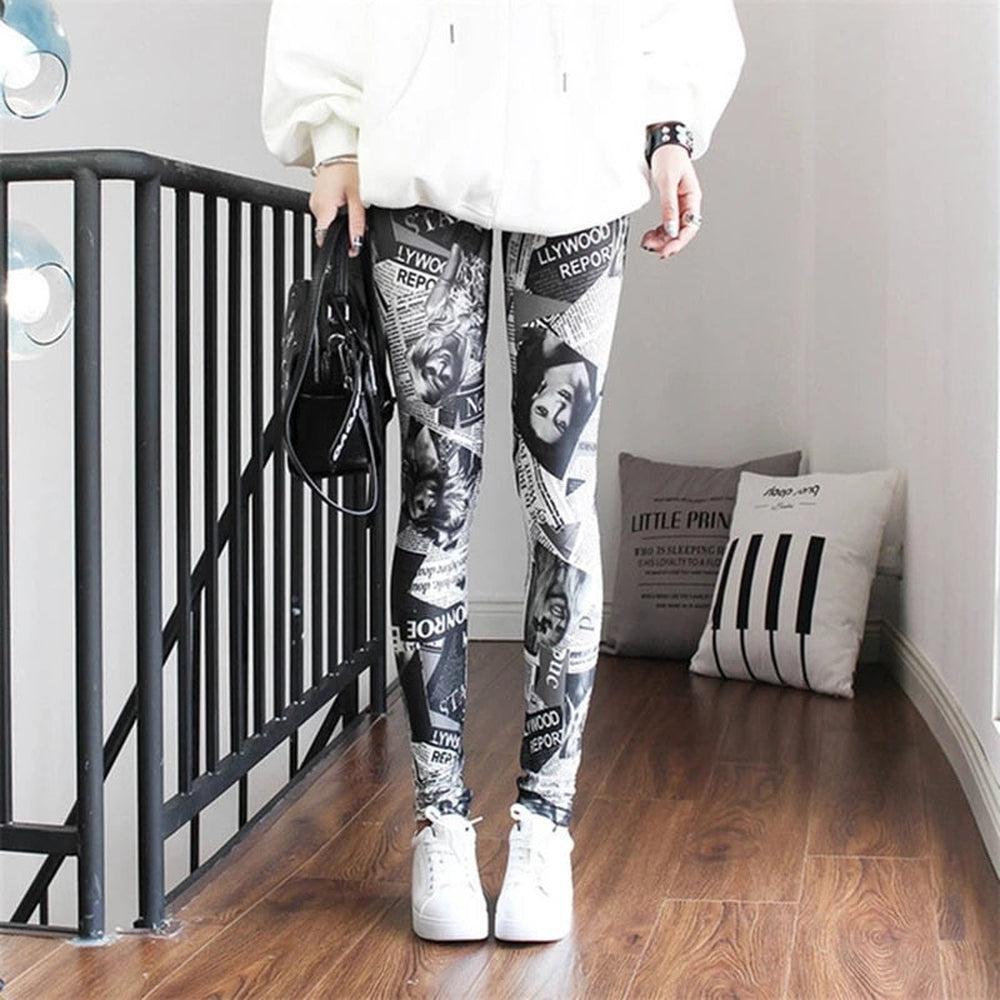 Patterned Leggings For Women-Maas