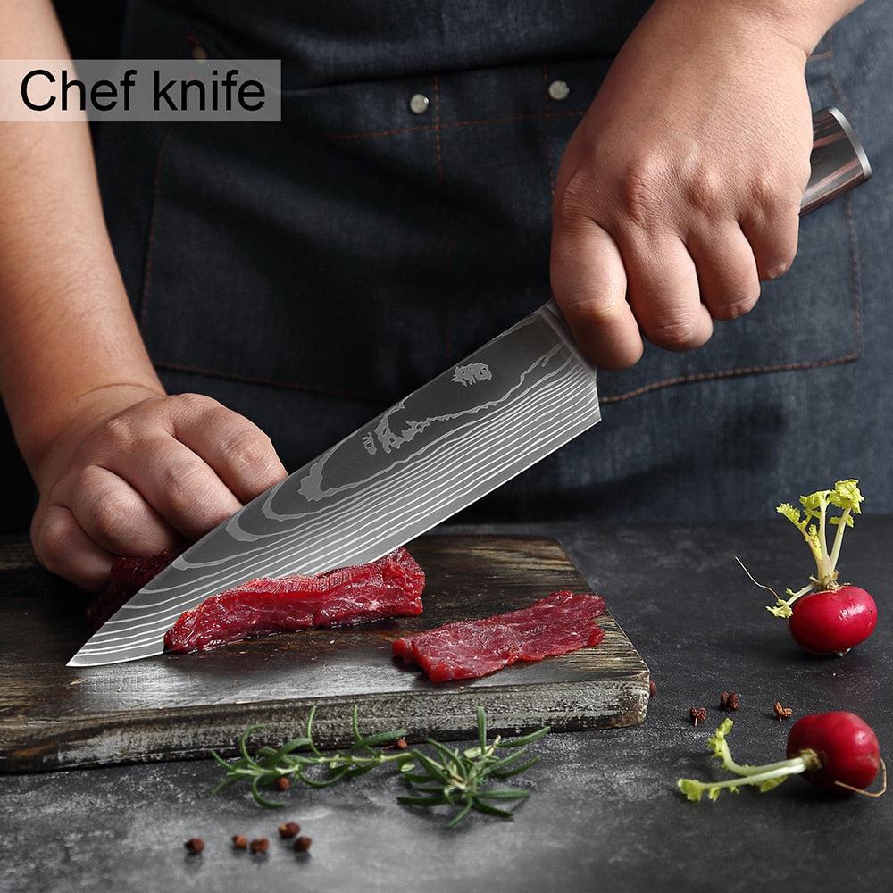 Professional Chef knives Set-Maas