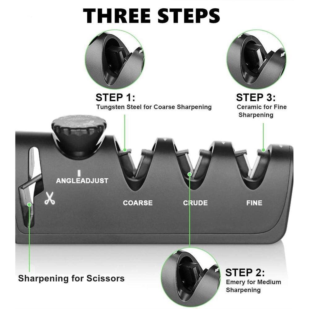 Professional Knife Sharpener Five in One-Maas