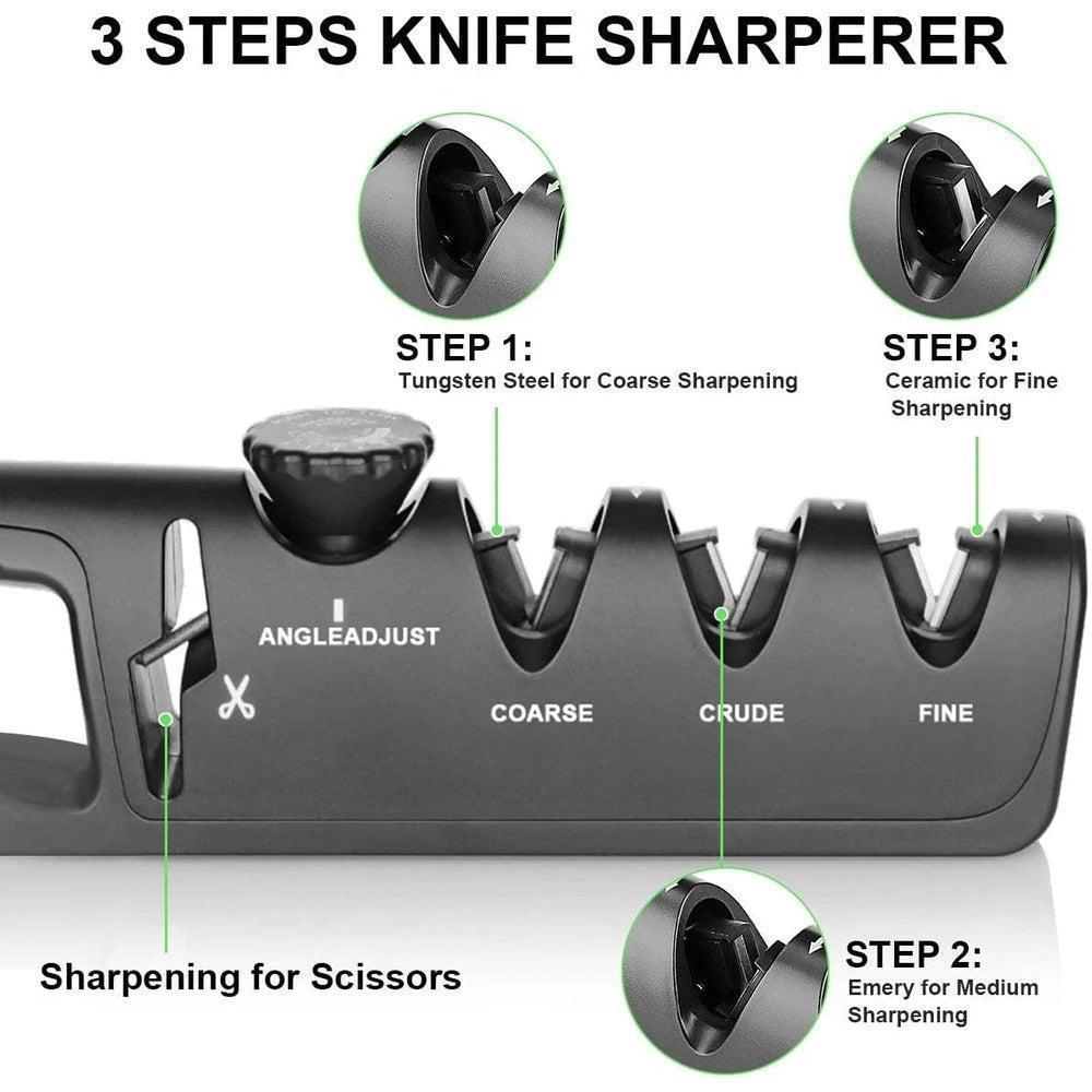 Professional Knife Sharpener Five in One-Maas