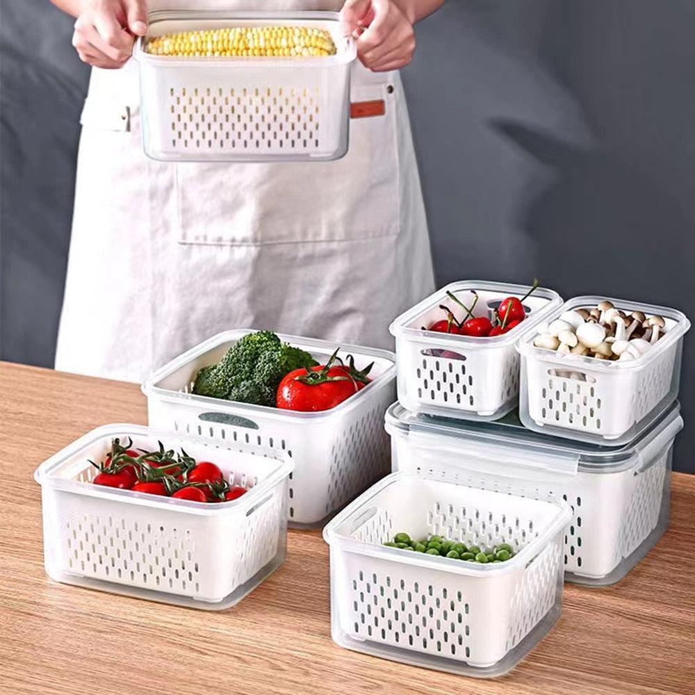 Refrigerator Storage Box Organizer-Maas