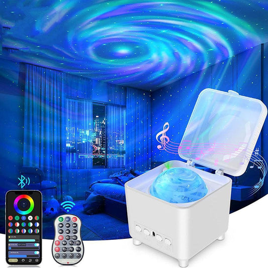 Star Projector, Galaxy Light with Bluetooth Speaker & amp-Maas