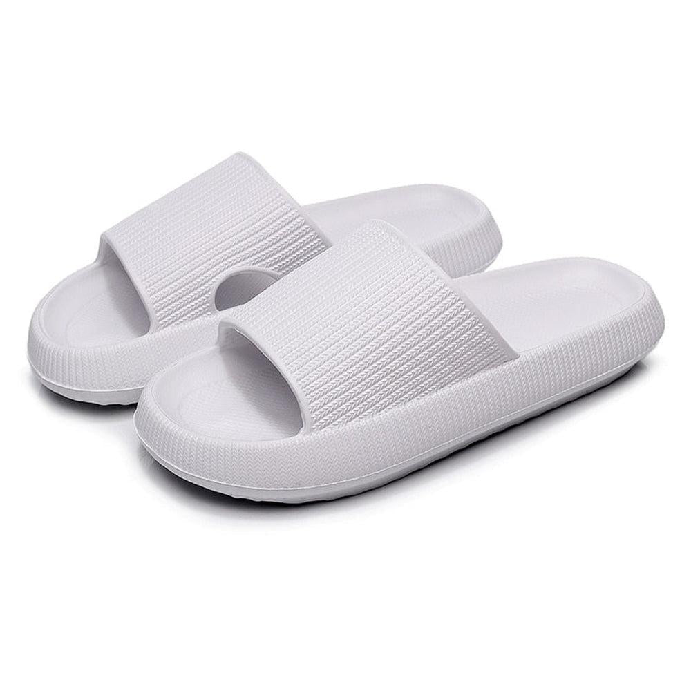 Thick Platform Cloud Slippers Unisex-Maas