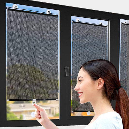 Universal Roller Blinds Suction Curtains-Maas