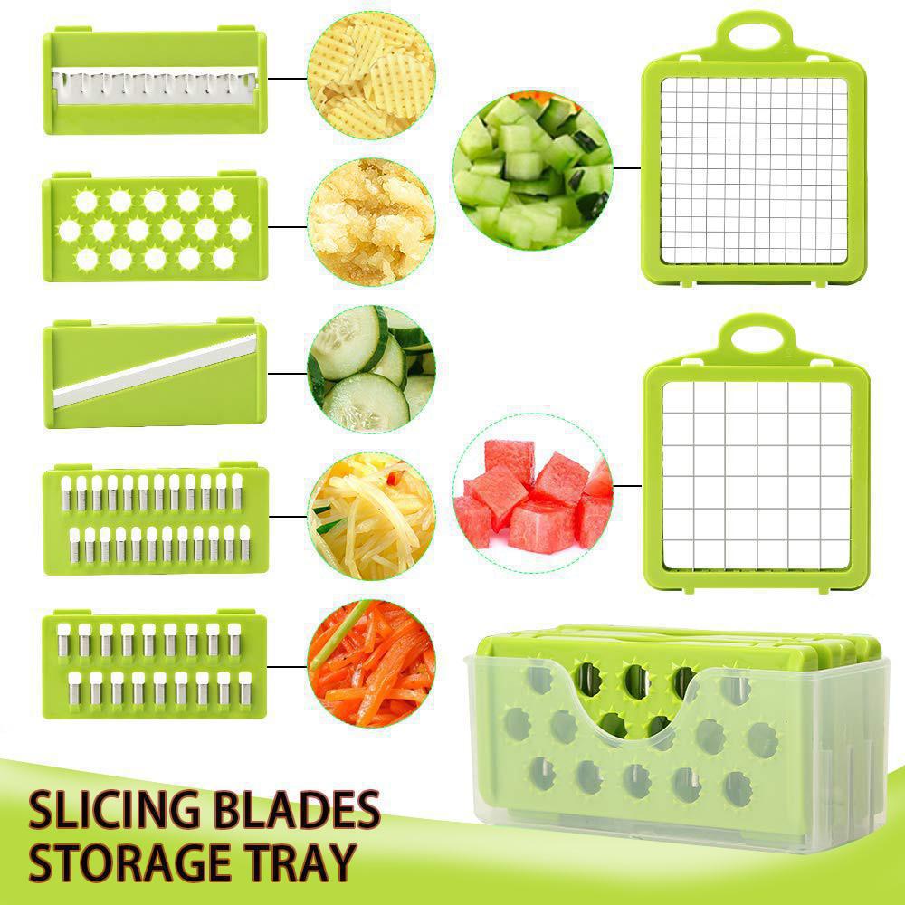 Vegetable Cutter Slicer Eight in One-Maas